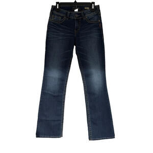 Silver Jeans Suki Jeans Womens 28x32 Dark Wash Bootcut